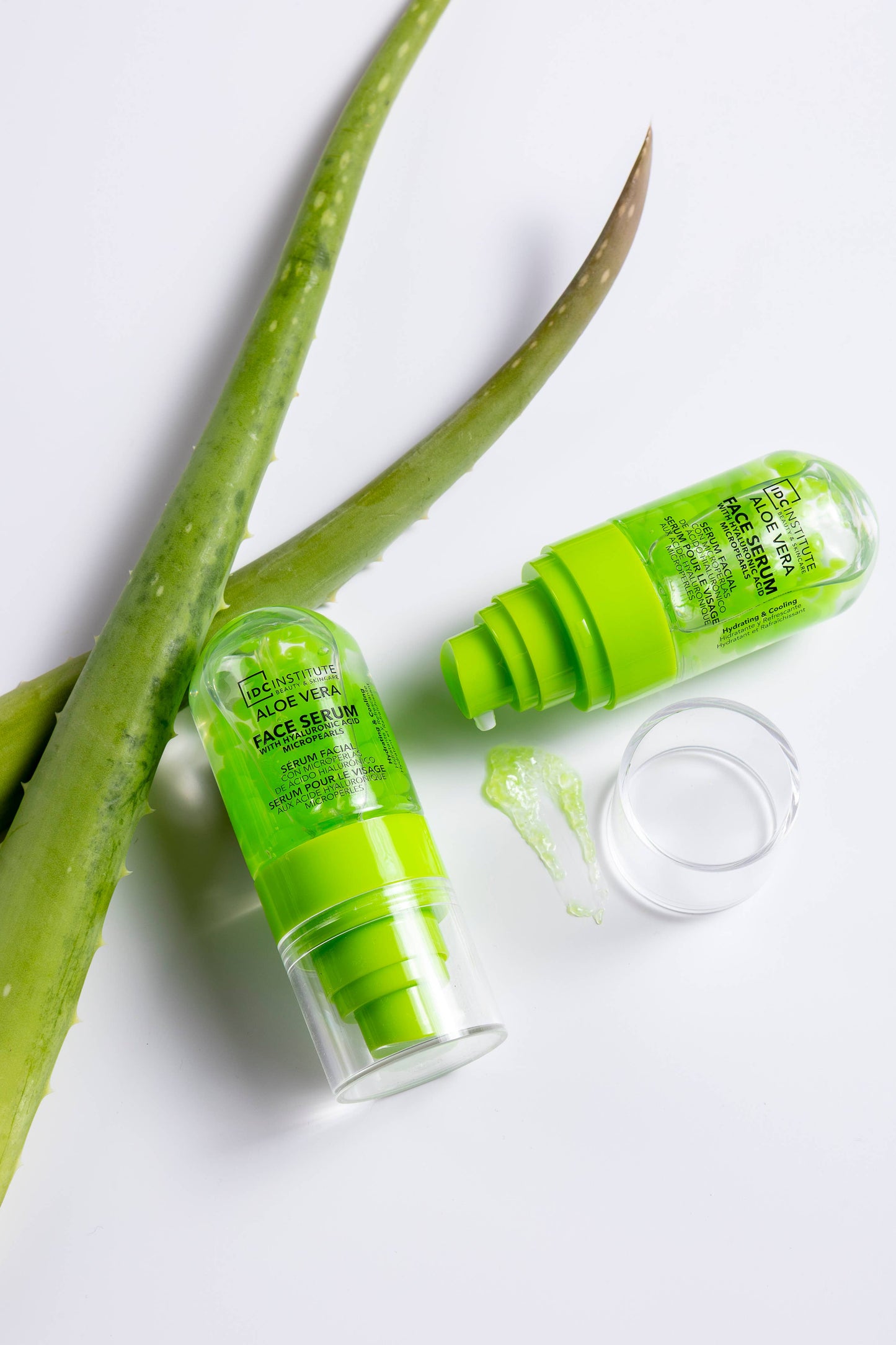 Aloe Vera Face Serum with Micropearls 35 ml - IDC Institute