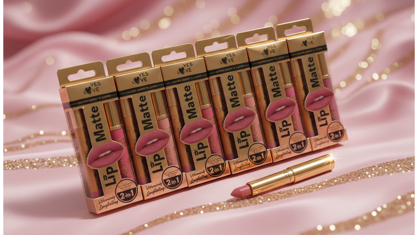 SET PENCIL + GLOSS MATTE 24H LONG LASTING