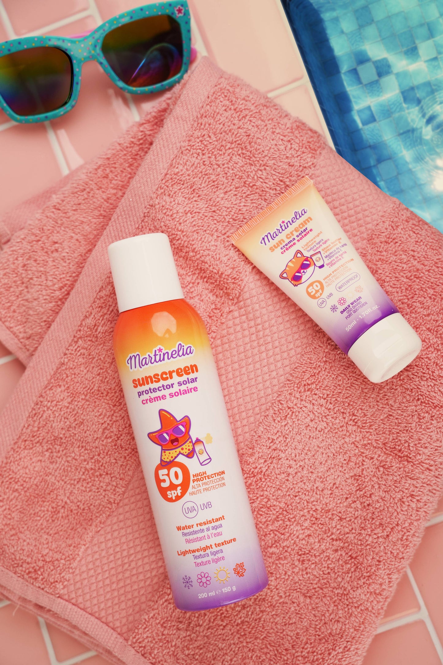 Sunscreen SPF 50 Waterproof 200 ml - Martinelia