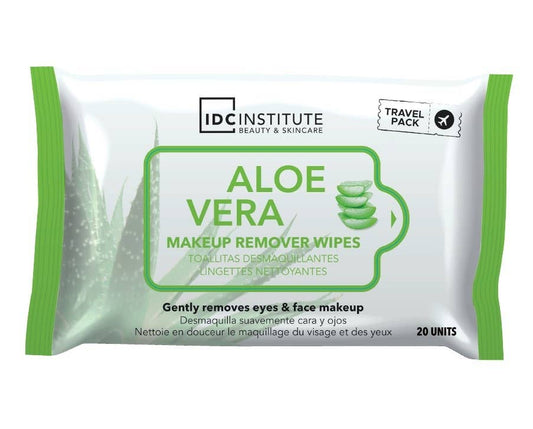 IDC INSTITUTE MAKEUP REMOVER WIPES ALOE VERA 20u
